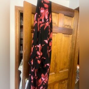 Mason Grey black and pink kimono robe